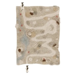 Covor pentru copii multicolor din bumbac 120x160 cm Path Of Nature Lorena Canals