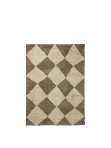 Covor verde din fibre naturale 140x200 cm Tilt Living