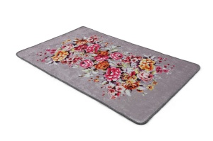 Covoras de baie multicolor din fibre sintetice 70x120 cm Soil The Home Collection