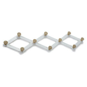 Cuier alb din metal Allura Serax