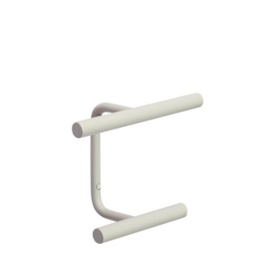 Cuier gri deschis din metal Flip Hubsch