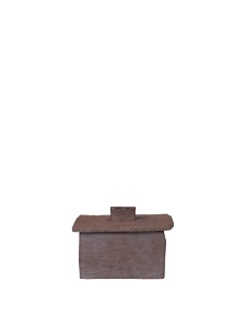 Cutie cu capac maro din ceramica Rume Ferm Living