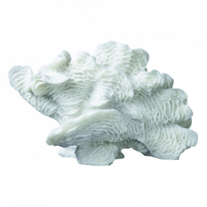 Decoratiune alba din polirasina 16 cm Coral Fan Mette Ditmer Denmark