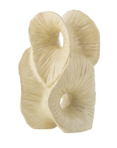 Decoratiune crem din ceramica 26 cm Fabien Bloomingville