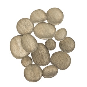Decoratiune de perete maro alama din metal 77x85 cm Raynee Bloomingville