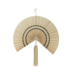Decoratiune de perete maro din bambus 70x75 cm Jaime Bloomingville