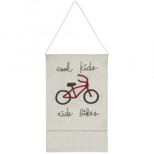 Decoratiune de perete multicolora din bumbac 45x70 cm Eco-City Lorena Canals