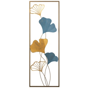 Decoratiune de perete multicolora din metal 32x90 cm Nadide - 2 The Home Collection