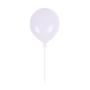 Decoratiune luminoasa alba din plastic Balloon Zuma Line