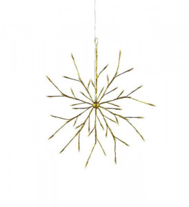 Decoratiune luminoasa suspendabila aurie din plastic Spirit Big Markslojd