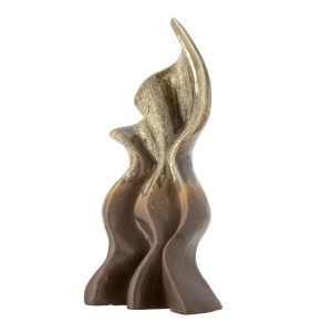 Decoratiune maro din ceramica 40 cm Flood Bloomingville