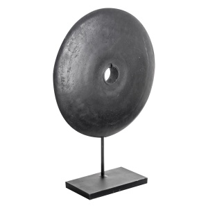 Decoratiune neagra din piatra 45 cm Pietro Vical Home