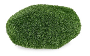 Decoratiune verde din fibre sintetice 21 cm Stone Bizzotto