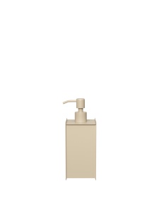 Dispenser sapun lichid bej casmir din metal Sama Ferm Living