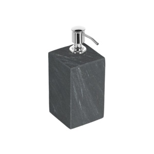 Dispenser sapun lichid negru din marmura 200 ml Aixa Kave Home