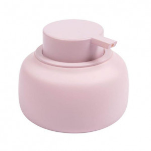 Dispenser sapun lichid roz din polirasina 10x11 cm Chia Kave Home