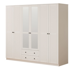 Dulap alb 184 cm Hoga Mirror XL The Home Collection