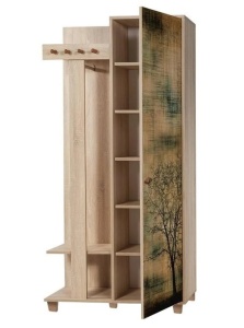 Dulap lobby multicolor 192 cm Garmanto Sonoma The Home Collection