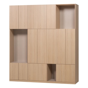Dulap maro deschis 215 cm Build Wall Woood