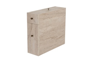 Dulap pentru baie bej Calencia The Home Collection