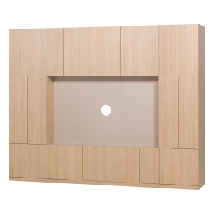 Dulap TV maro deschis 215 cm Build Combination Woood