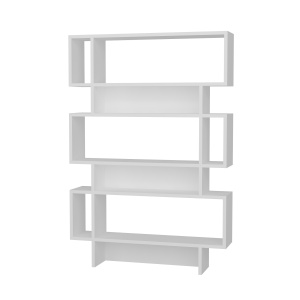 Etajera alba 131 cm Elze The Home Collection