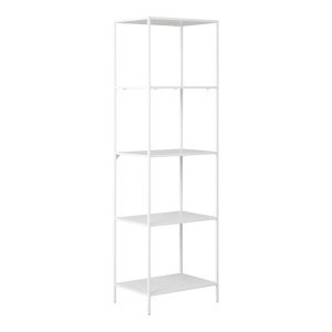 Etajera alba din metal 170 cm Vita House Nordic