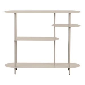 Etajera bej din metal 97 cm Rieti House Nordic