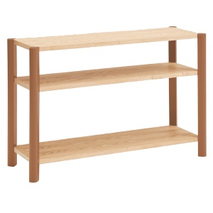Etajera maro din lemn 84 cm Bona Teulat