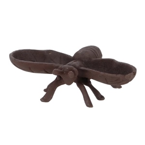 Fantana pentru pasari maro din metal Bee Esschert Design