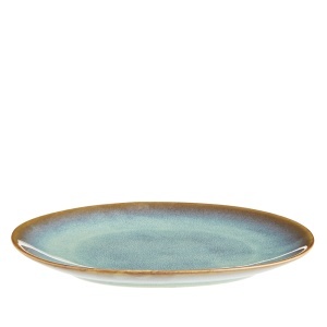 Farfurie intinsa verde din ceramica 21 cm Kirra Madam Stoltz