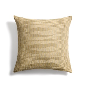 Fata de perna galbena din fibre naturale 50x50 cm Nerel Kave Home
