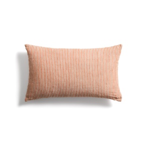 Fata de perna portocalie din fibre naturale 30x50 cm Oriade Kave Home