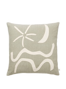 Fata de perna verde din bumbac 50x50 cm Kove Ferm Living