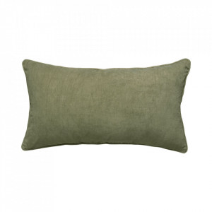 Fata de perna verde marin din bumbac 50x90 cm Soft Cozy Living Copenhagen