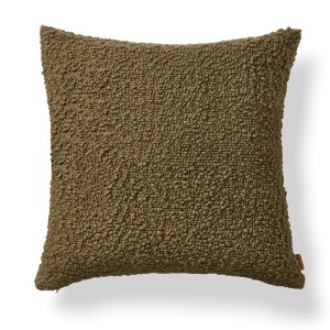 Fata de perna verde oliv din fibre 50x50 cm Moor Ferm Living