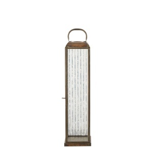 Felinar maro alama/transparent din sticla 49 cm Herslev House Nordic