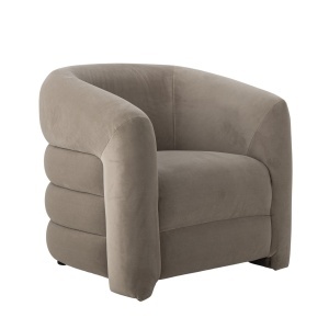Fotoliu gri din textil Joel Bloomingville
