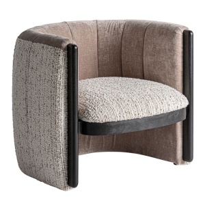 Fotoliu multicolor din textil Erbach Vical Home