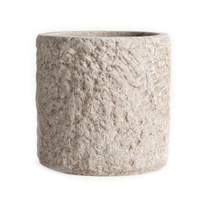 Ghiveci alb antic din ciment 50 cm Brod Vical Home