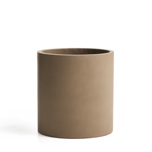 Ghiveci gri din ciment 52 cm Aiguablava Kave Home