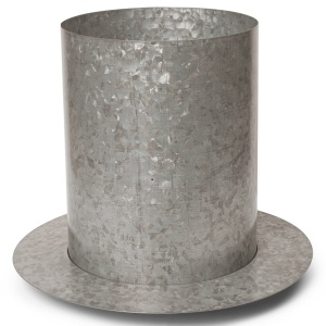 Ghiveci gri din metal 32 cm Auran L Ferm Living