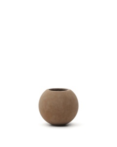 Ghiveci maro din ciment 51 cm Solna Kave Home
