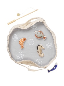 Joc multicolor din bumbac Fishing Ferm Living