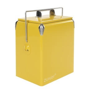 Lada frigorifica galben lamaie din plastic Cooler Be Wine Plain Zuiver