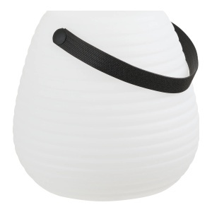 Lampa alba din plastic 21 cm Derry House Nordic