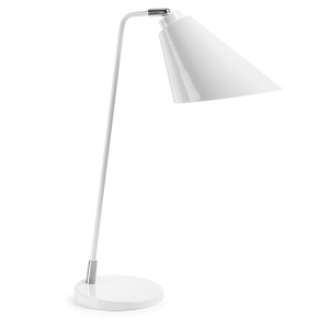 Lampa birou alba din metal 47 cml Tipir Kave Home