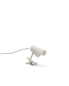 Lampa birou gri din metal 16 cm Jula Kave Home