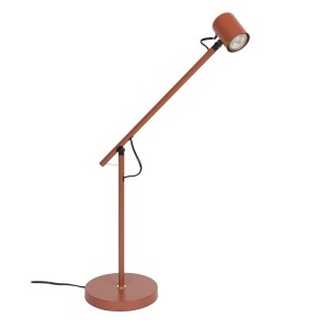 Lampa birou rosie din metal 46 cm Aero Quiet Object