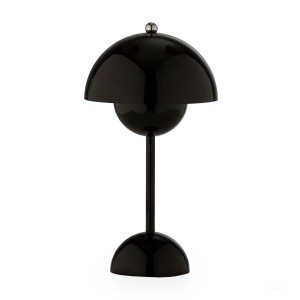 Lampa portabila neagra din plastic 29 cm Maris Thai Natura
